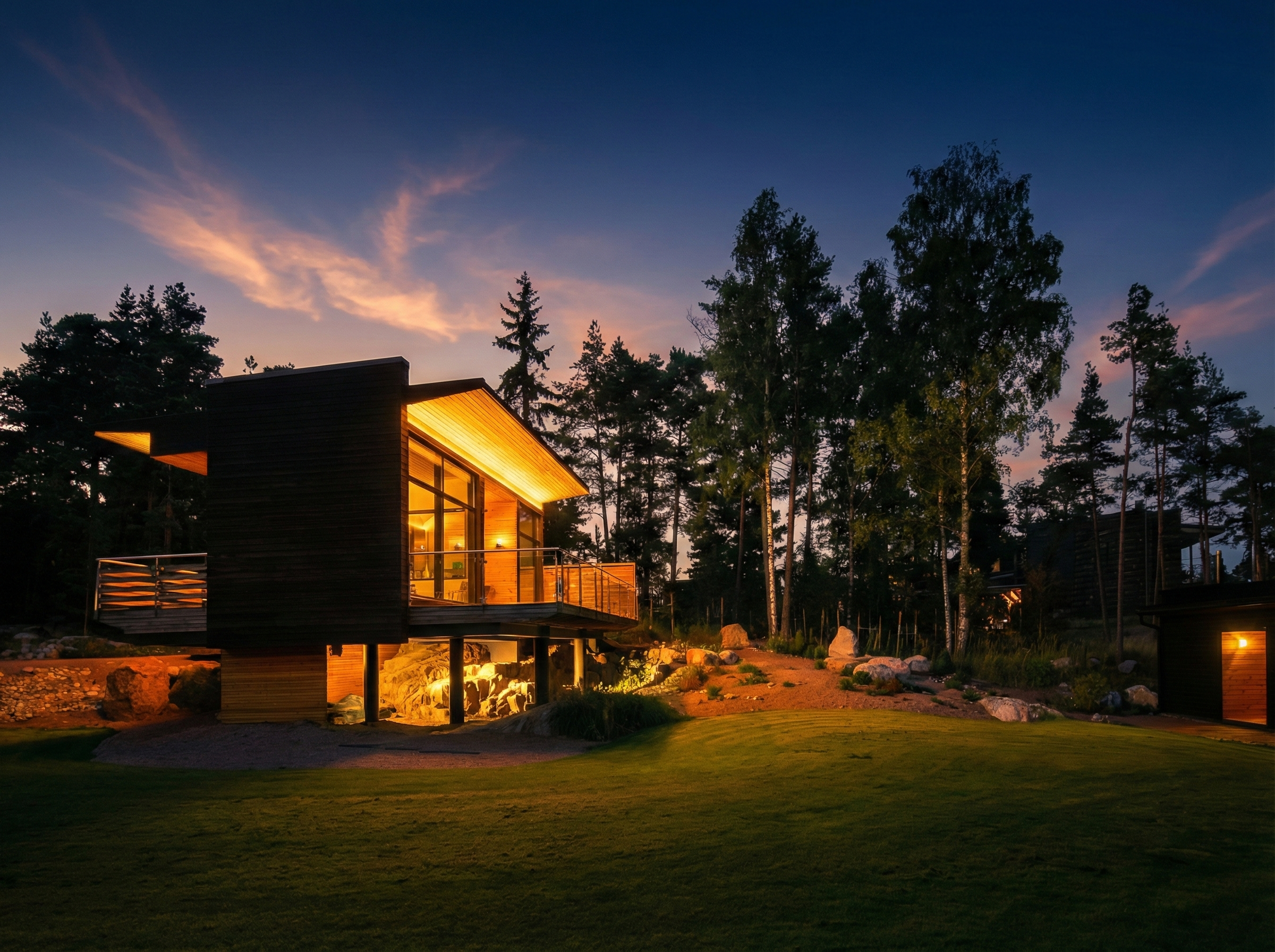 Loma-asunto Porkkalassa