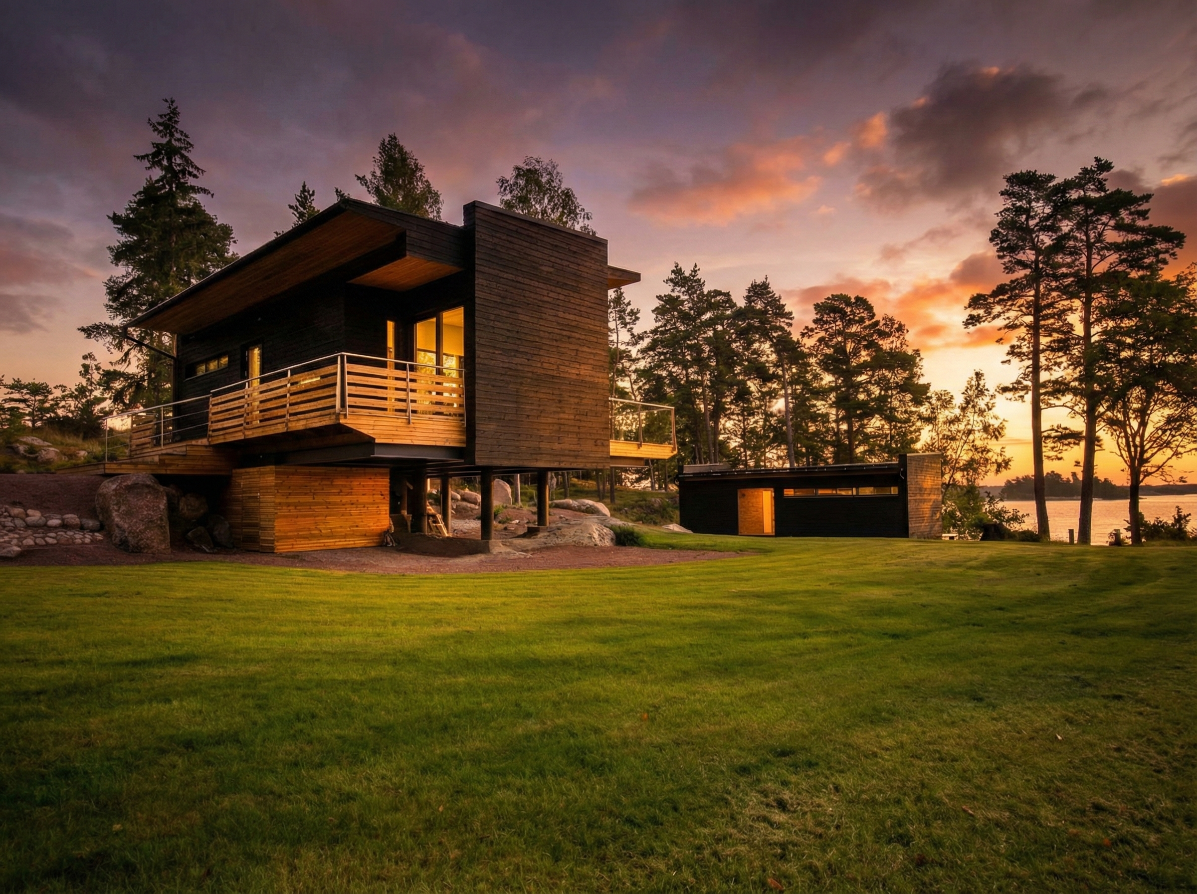 Loma-asunto Porkkalassa